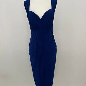 Tadashi Shoji Royal Blue Bodycon Dress